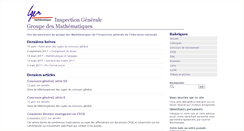 Desktop Screenshot of igmaths.org